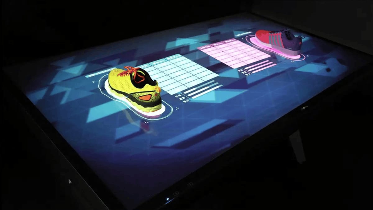 物體識別互動桌-觸摸桌識別實體物體系統