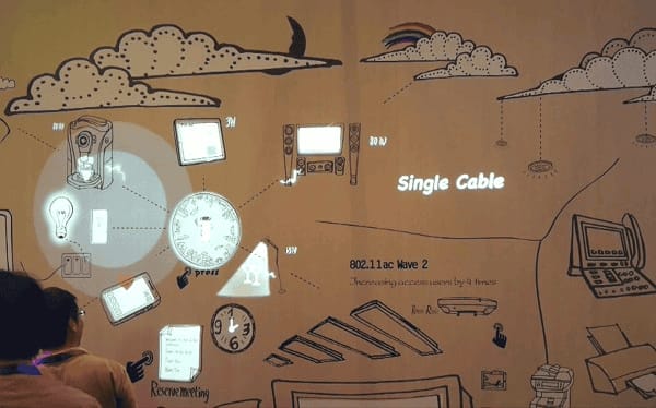 互動墻展，觸控未來新時代的數字藝術體驗